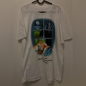 ghost face short sleeve tee